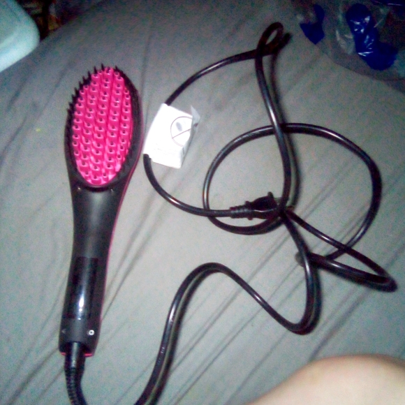 Simply straight hair brush straightener - Picture 1 of 4